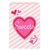Sweet Hearts Treat Bags 8pk