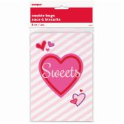 Sweet Hearts Treat Bags 8pk