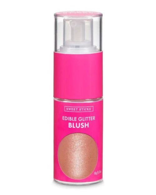 Sweet Sticks Edible Glitter Pump – Blush