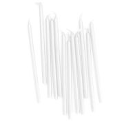 Pearl White Tall Candles – 12pk