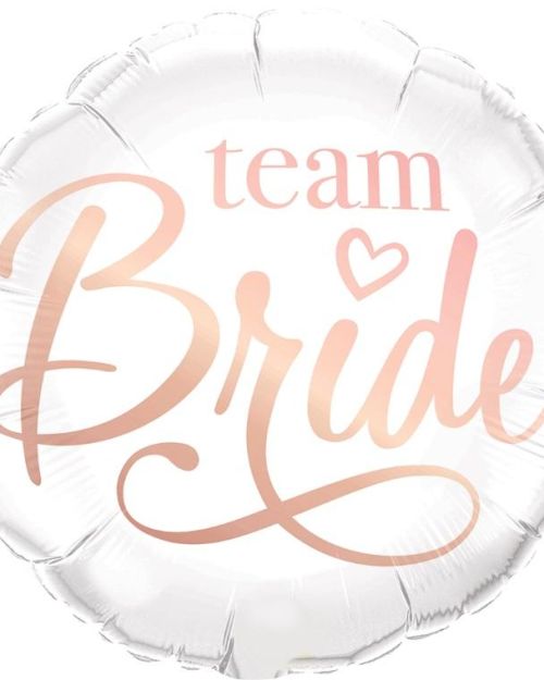 Team Bride Foil Balloon
