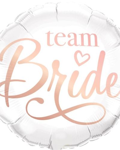 Team Bride Foil Balloon