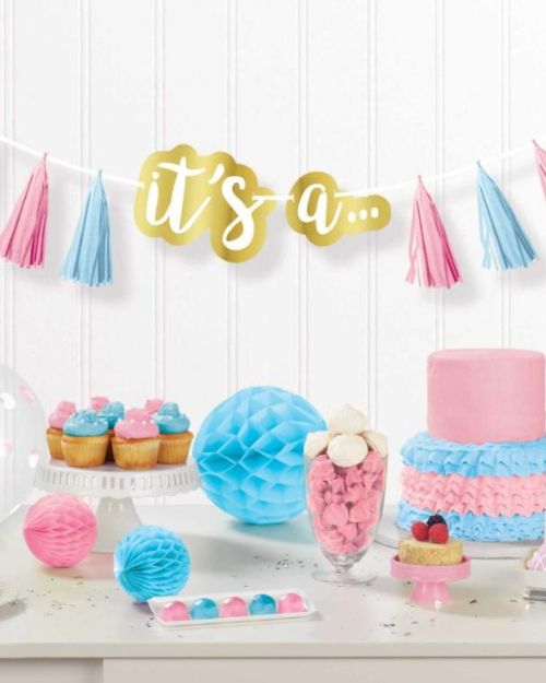 The Big Reveal Tassel Garland