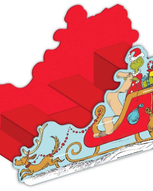 The Grinch Sleigh Treat Stand