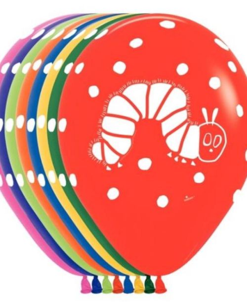 The Very Hungry Caterpillar Balloons 5pk
