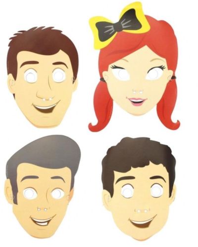 The Wiggles Masks 8pk
