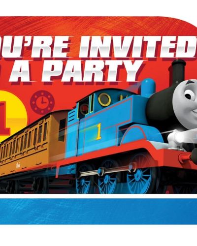 Thomas All Aboard Invitations 8pk
