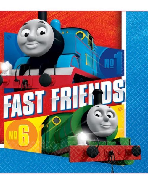 Thomas All Aboard Lunch Napkins 16pk