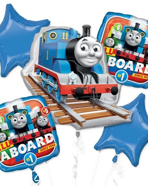 Thomas All Aboard Foil Balloon Bouquet