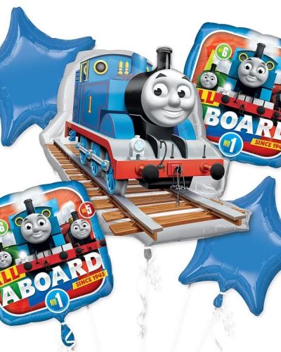 Thomas All Aboard Foil Balloon Bouquet