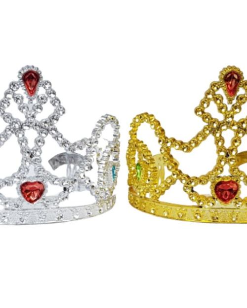 Tiara with Coloured Jewels