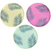 Tiki Tropics Palm Leaf Paper Plates 8pk