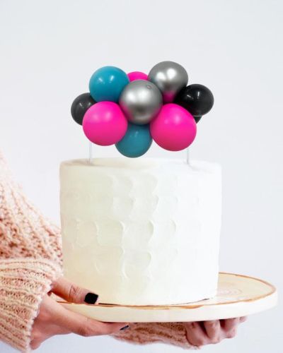 Balloon Garland Cake Topper – TikTok
