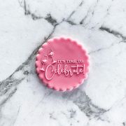 Debosser Stamp – Time To Celebrate