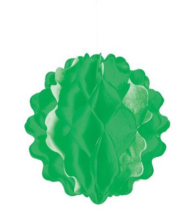 Tissue Honeycomb Ball – Green