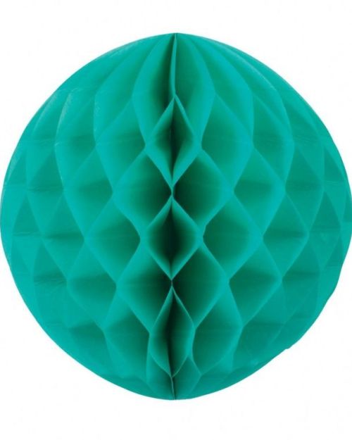 Tissue Honeycomb Ball 25cm – Turquoise