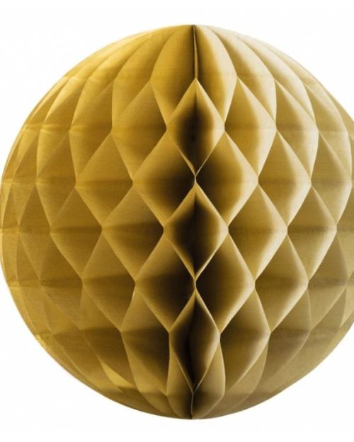 Tissue Honeycomb Ball 35cm – Gold
