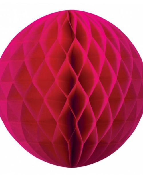 Tissue Honeycomb Ball 35cm – Hot Pink