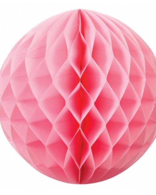 Tissue Honeycomb Ball 35cm – Pink