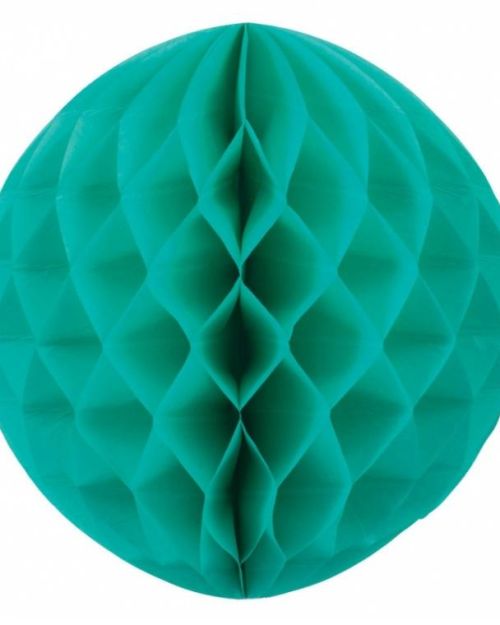 Tissue Honeycomb Ball 35cm – Turquoise