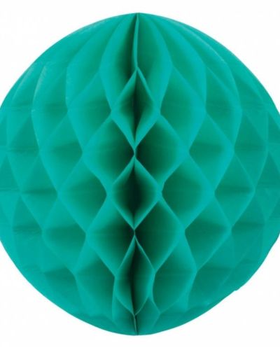 Tissue Honeycomb Ball 35cm – Turquoise