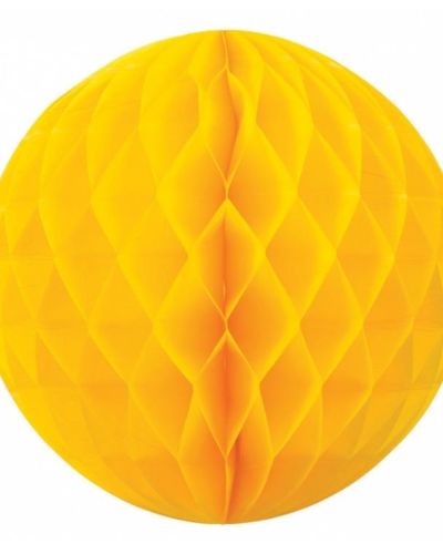 Tissue Honeycomb Ball 35cm – Yellow