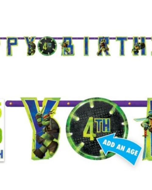 Teenage Mutant Ninja Turtles Add an Age Banner