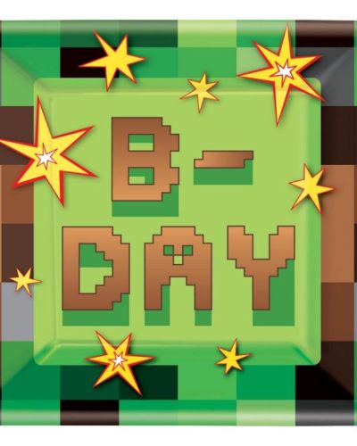 TNT Party Dinner Plates 8pk