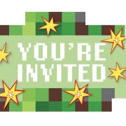 TNT Party Invitations 8pk