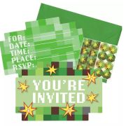 TNT Party Invitations 8pk