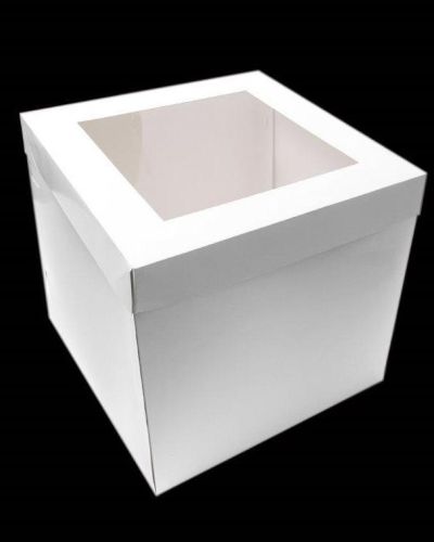 Tall Window Cake Box 10in