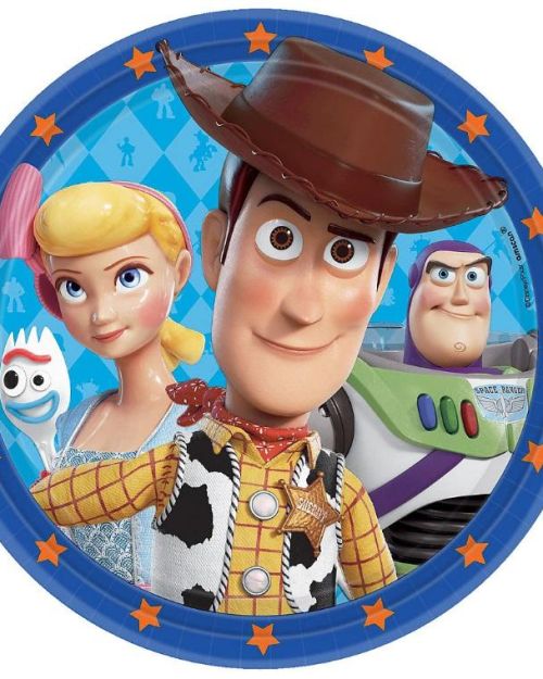 Toy Story 4 Dinner Plates 8pk