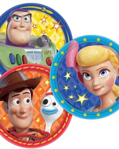 Toy Story 4 Lunch Plates 8pk