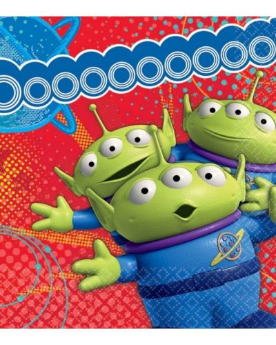 Toy Story Aliens Lunch Napkins 16pk