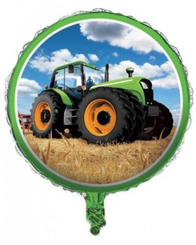 Tractor Time Foil Balloon