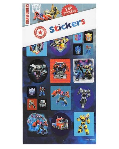Transformers Sticker Book