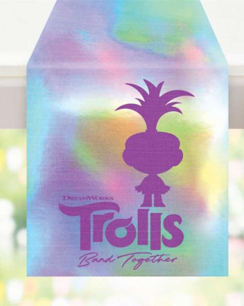 Trolls Band Together Fabric Table Runner