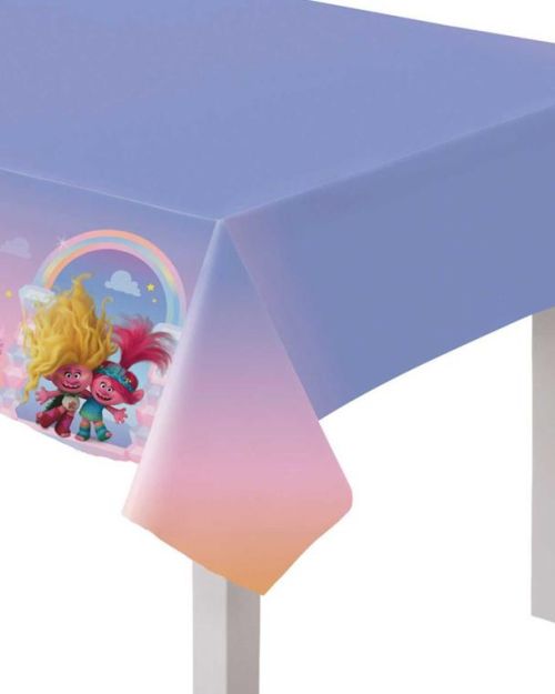 Trolls Band Together Paper Tablecover
