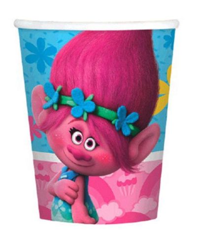 Trolls Paper Cups – 8pk