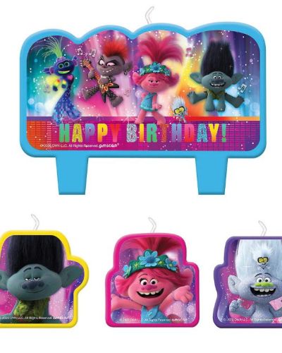 Trolls World Tour Candle Set