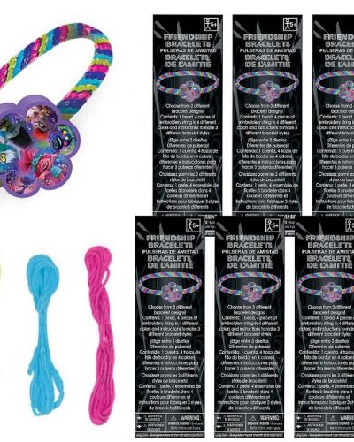 Trolls World Tour Friendship Bracelet Kits 8pk