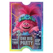 Trolls World Tour Invitations 8pk