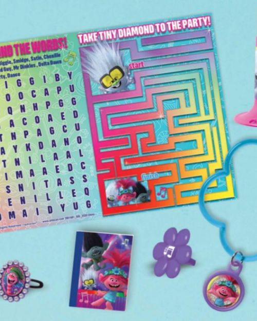 Trolls World Tour Mega 48pce Favour Pack