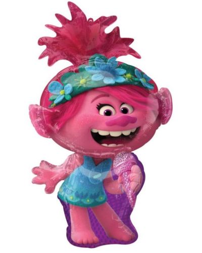 Trolls World Tour Poppy SuperShape Foil Balloon