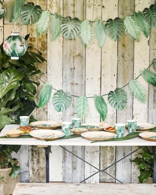 Tropical Fiesta Palm Garland