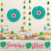 Tropical Jungle Deluxe Buffet Decorating Kit