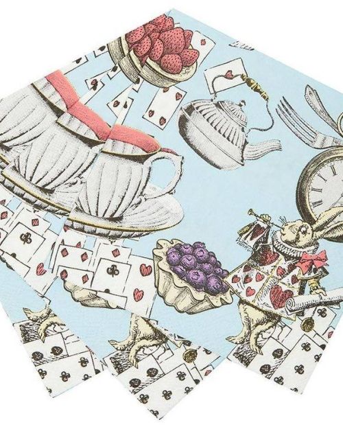 Truly Alice Blue Cocktail Napkins 20pk