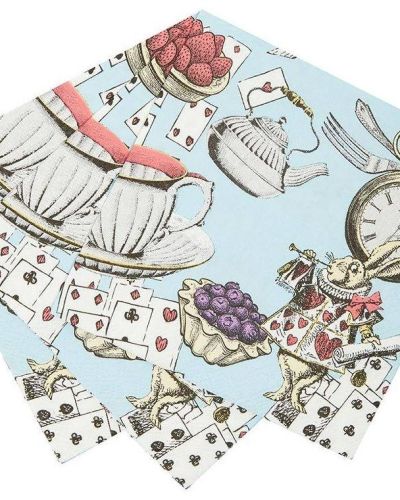 Truly Alice Blue Cocktail Napkins 20pk