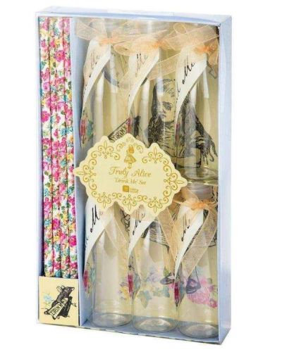 Truly Alice Drink Me Bottles – Set of 6