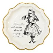 Truly Alice Medium Plates 12pk